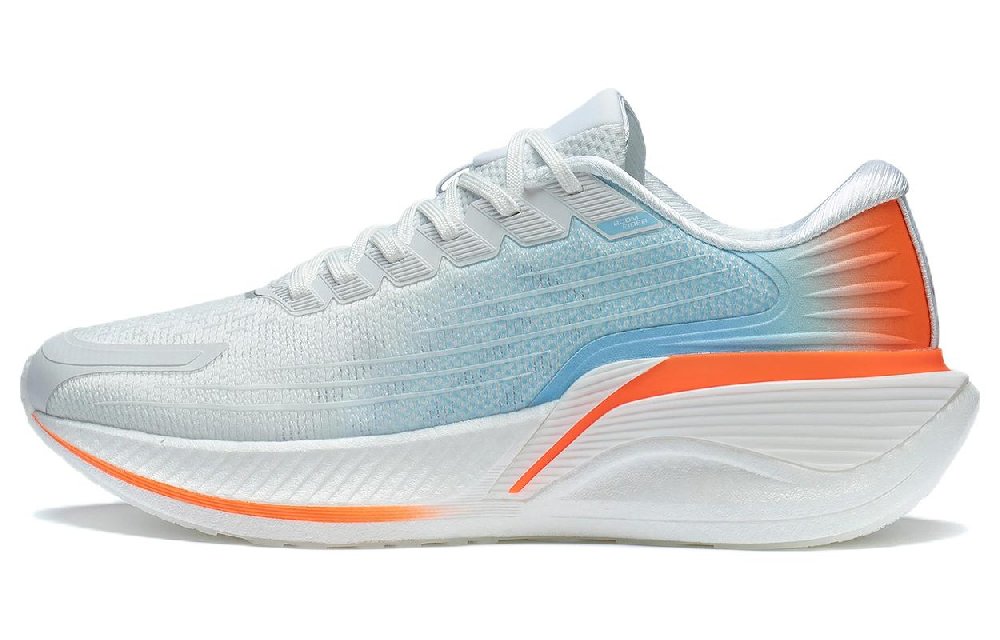 LiNing YueYing 2.0 Pro Rebound Cushioning Anti-Slip And Wear-Resistant Low-Top Running Shoes White Blue