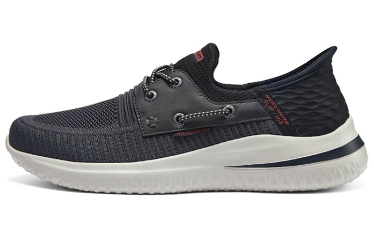 Skechers Hands Free Slip Ins Low Top Casual Shoes Men's Black