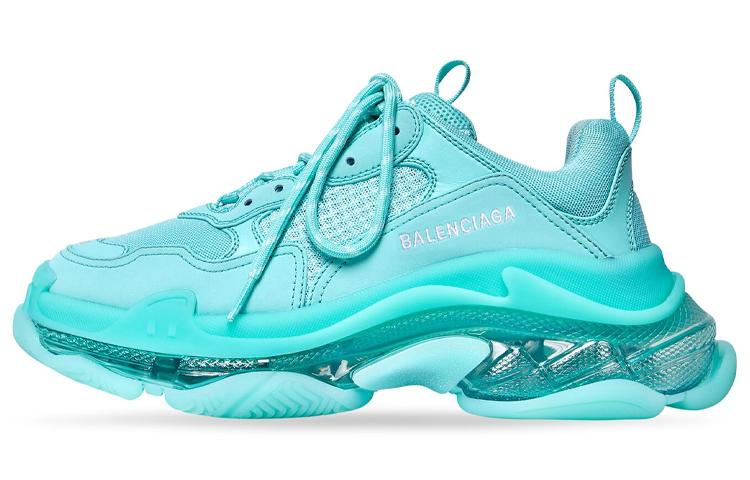 Balenciaga Triple S Sneakers 'Clear Sole Turquoise'