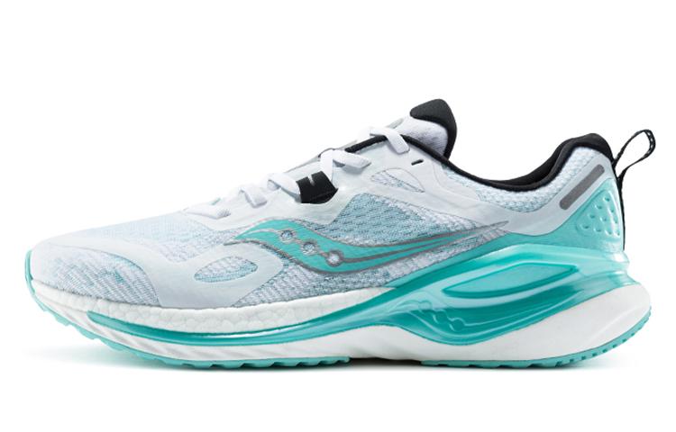 Saucony Phoenix Inferno 1 Running Shoes Men Low-Top White Blue