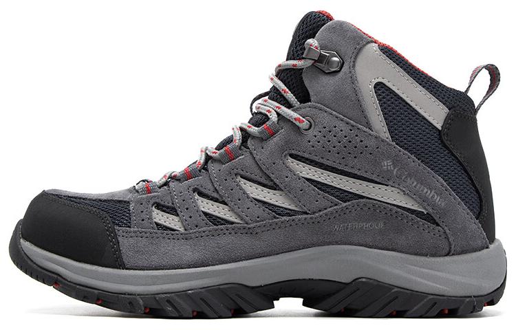 Columbia Anti Slip Wear Resistant High Top Outdoor Shoes Women's Gray