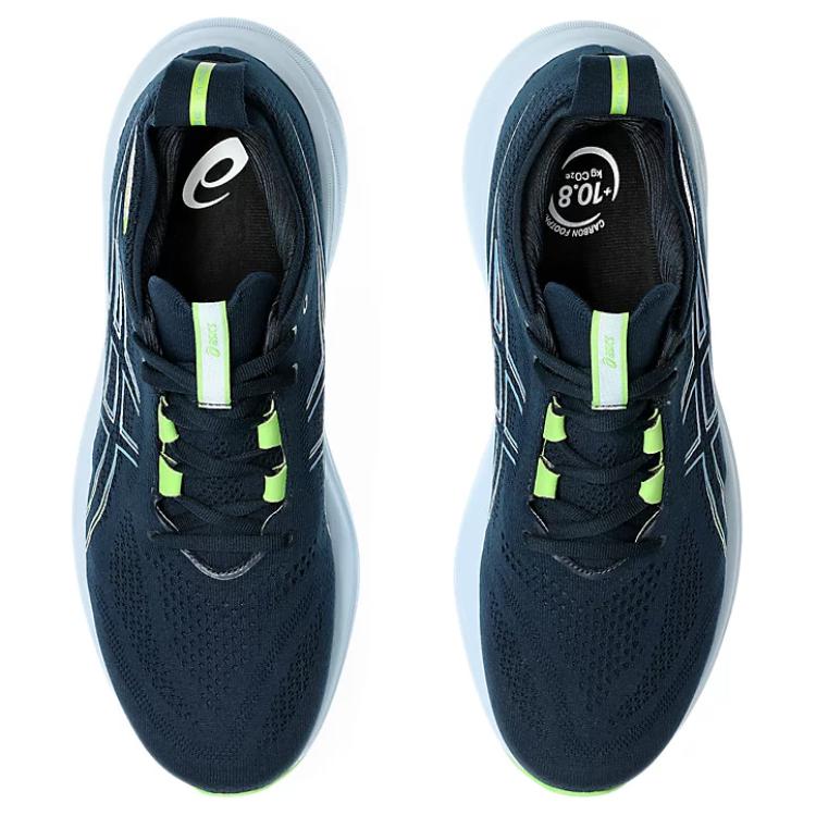 Asics GEL NIMBUS 26 Low Top Casual Running Shoes Men's Blue White купить в интернет-магазине Yoocart с быстрой доставкой по России.