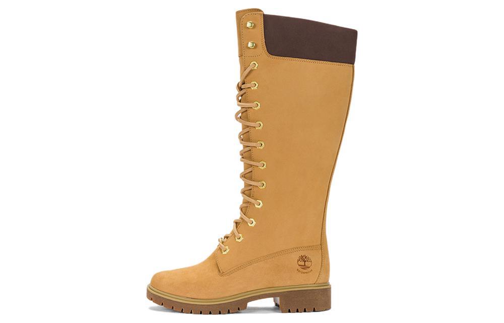 Timberland Waterproof Cushioning Knee High Outdoor Boots Women's Light Beige