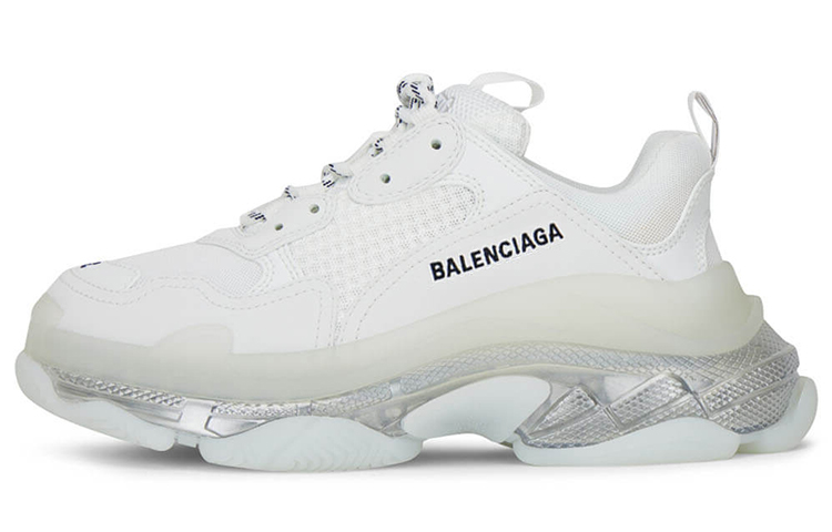Balenciaga Triple S Sneaker 'White Iridescent' Women's