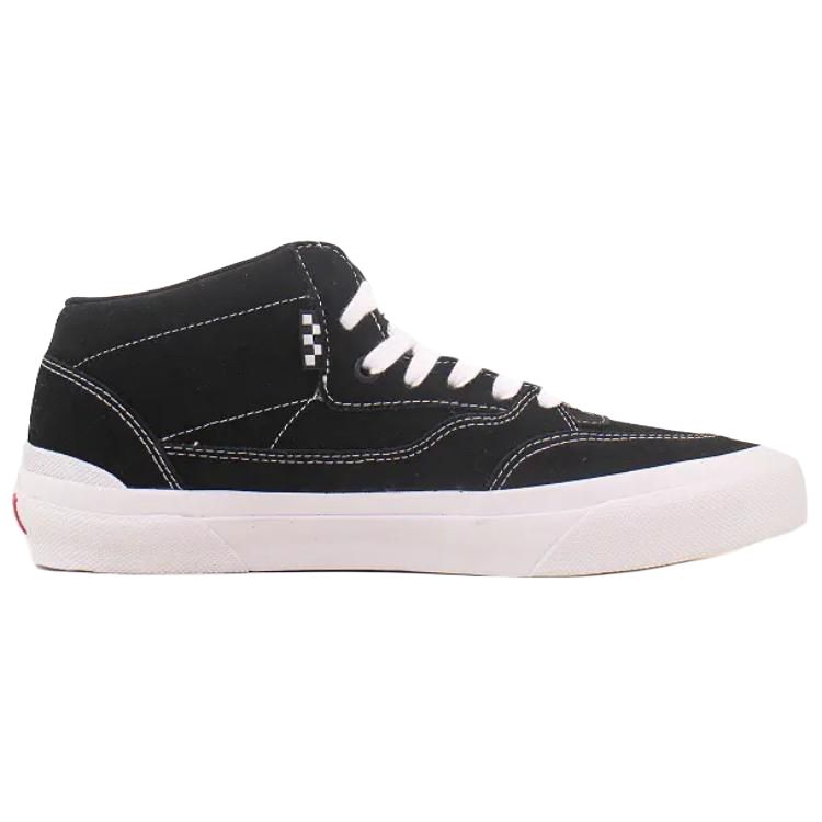 Palace Skateboards x Vans HALF CAB 9 Anti Slip Wear Resistant Mid Top Skateboard Shoes Unisex Black