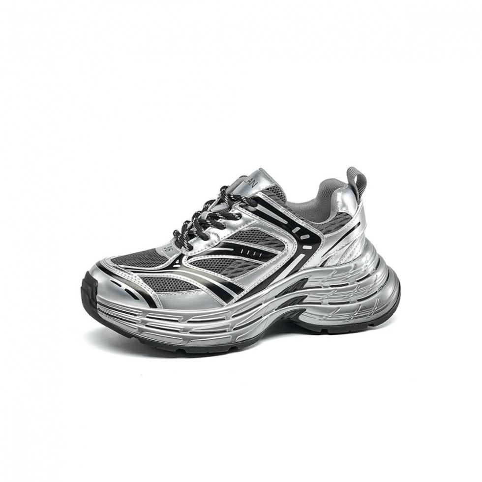 EBLAN Low Top Chunky Sneakers Women's Silver купить в интернет-магазине Yoocart с быстрой доставкой по России.