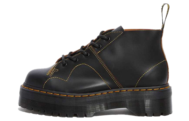 Dr. Martens Church Platform Monkey Boot Black