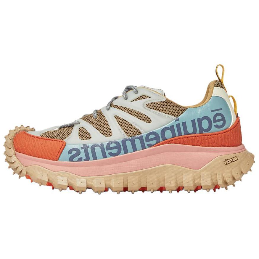 Moncler Trailgrip Amoeba Low Top Casual Shoes Women's Orange Pink купить в интернет-магазине Yoocart с быстрой доставкой по России.