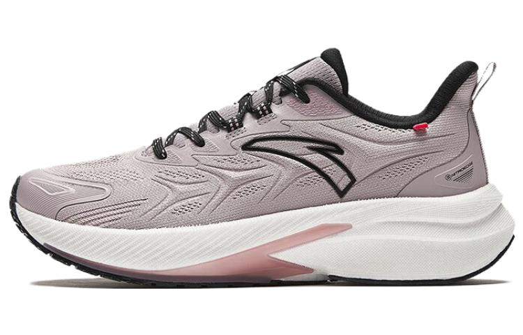 Anta Rocket 5.0 Cushioned Slip-Resistant Low-Top Running Shoes Women's Gray Black