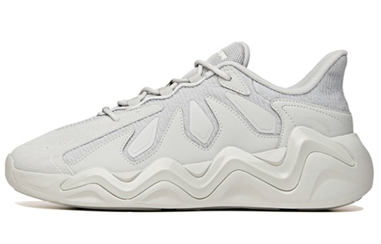 Anta Shock Absorbers Slip Resistant Abrasion Resistant Low top Casual Shoes Men's Gray