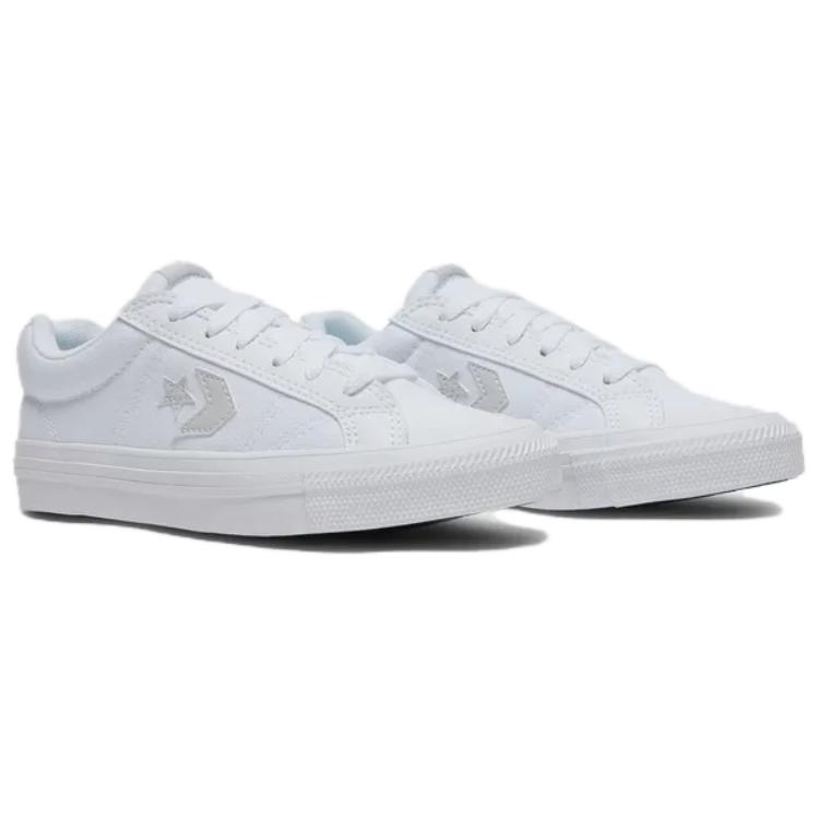 Converse Sport Casual Anti-Slip And Wear-Resistant Lightweight Low-Top Skateboard Shoes Unisex White