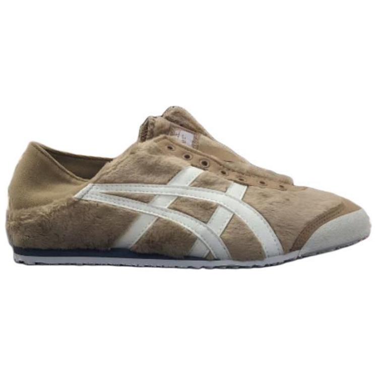 Onitsuka Tiger MEXICO 66 Anti Slip Wear Resistant Low Top Casual Shoes Unisex Light Brown