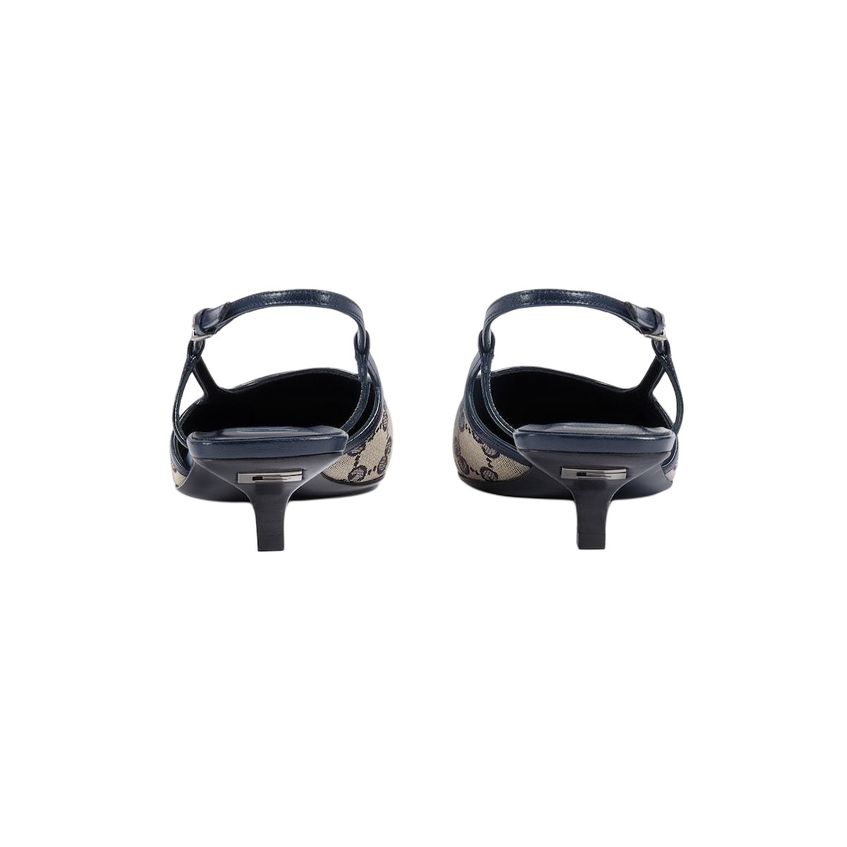GUCCI GG Supreme Slingback Pumps