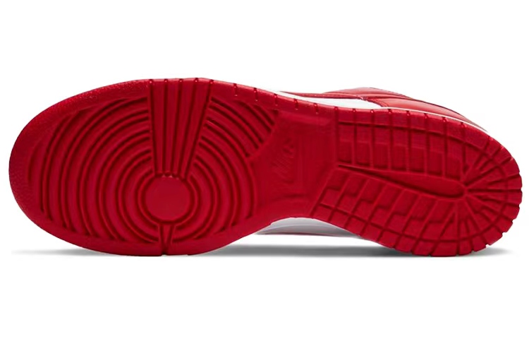 Nike Dunk Skateboard Shoes Unisex Low-Top Red/White