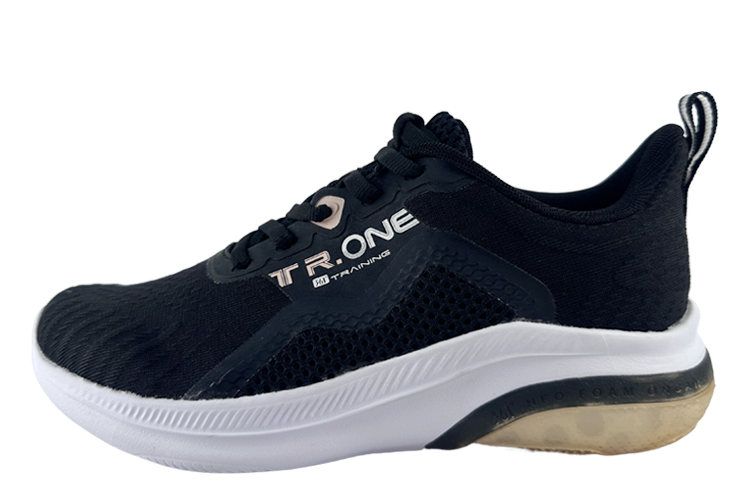 361° Lightweight And Breathable Low Top Running Shoes Women's Black Pink