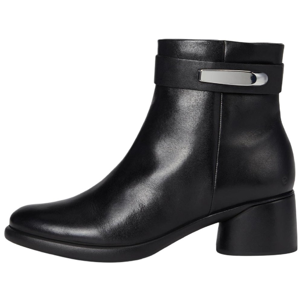 Ecco Sculpted Luxery 35 Ankle Boots 3.5cm Women's Black