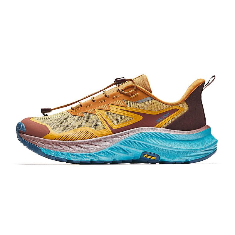 Anta Low Top Running Shoes Men's Warbler Yellow