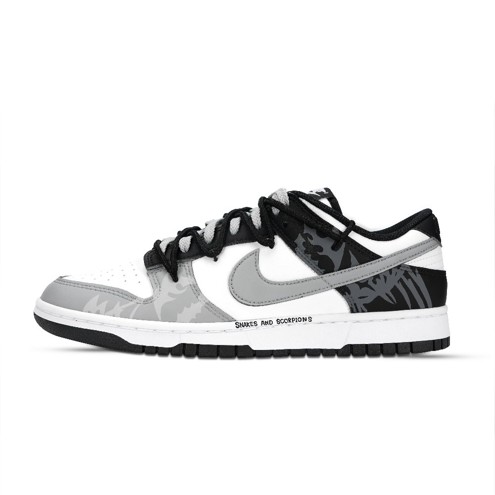Nike Dunk Panda Anti Slip Wear Resistant Low Top Skateboard Shoes Unisex Black White Gray