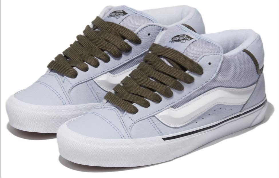 Vans KNU Mid Top Casual Shoes Unisex Blue купить в интернет-магазине Yoocart с быстрой доставкой по России.