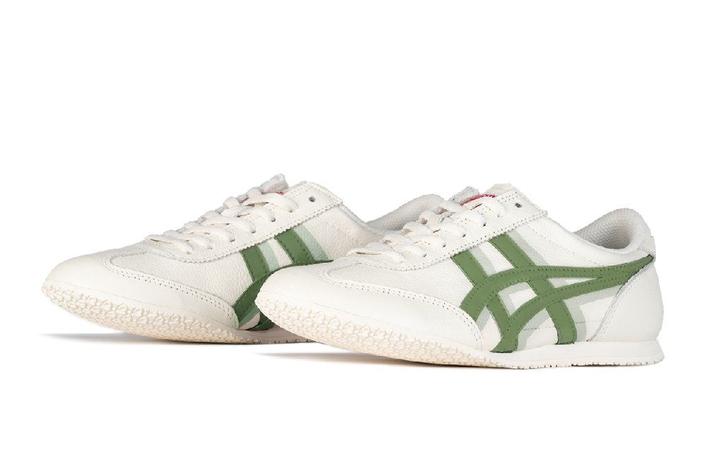 Onitsuka Tiger Machu Racer Casual Shoes Unisex Low Top Green Beige
