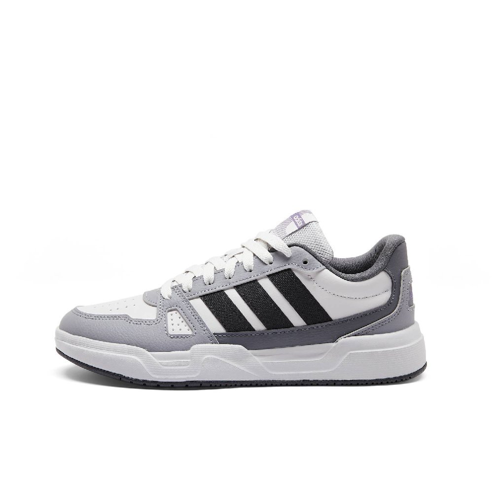 Adidas LITE BALLER Abrasion Resistant Low Top Skateboard Shoes Unisex Gray White Black