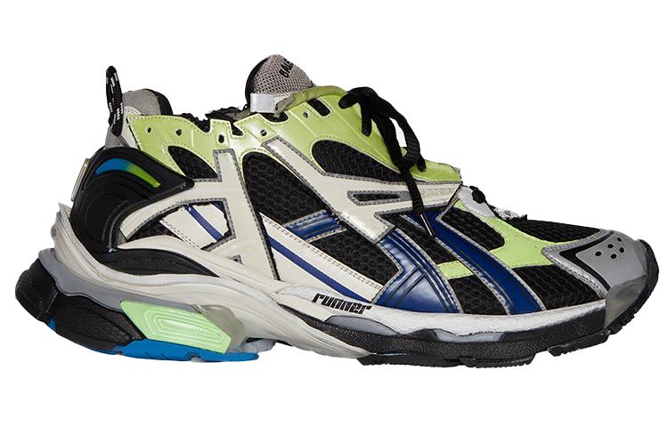 Balenciaga Runner Green Blue Black Grey купить в интернет-магазине Yoocart с быстрой доставкой по России.
