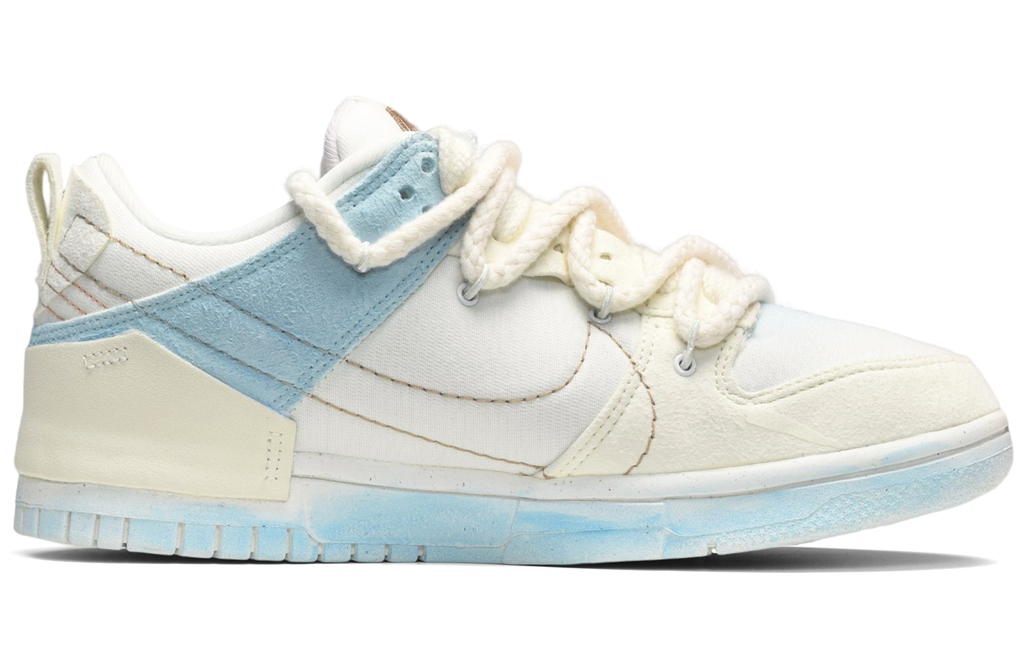 Nike Dunk Disrupt Low-Top Skateboard Shoes Women's Blue White Yellow купить в интернет-магазине Yoocart с быстрой доставкой по России.