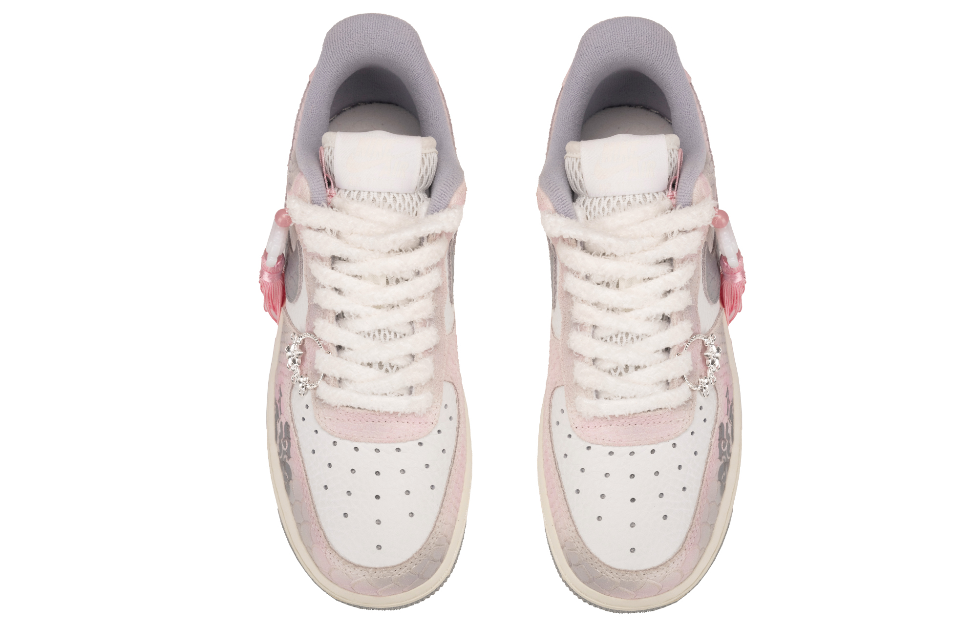Nike Air Force 1 Wear-Resistant Low-Top Skateboard Shoes Women's Pink White купить в интернет-магазине Yoocart с быстрой доставкой по России.