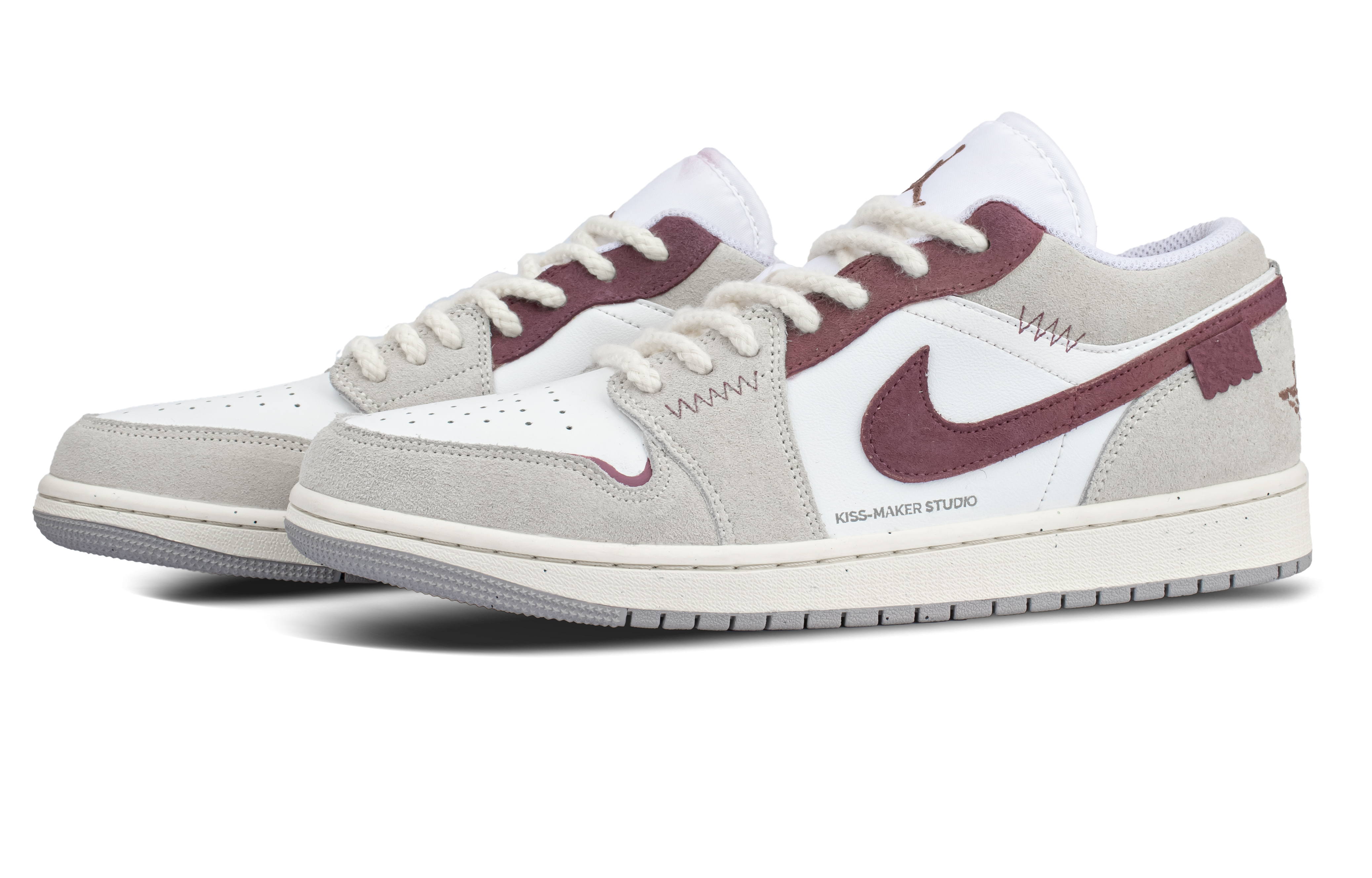 Jordan Air Jordan 1 Low-Top Vintage Basketball Shoes Unisex Ecru купить в интернет-магазине Yoocart с быстрой доставкой по России.