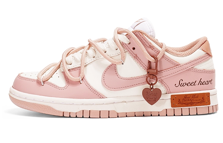 Nike Dunk Spd Low top Skateboard Shoes Women's Rose Pink