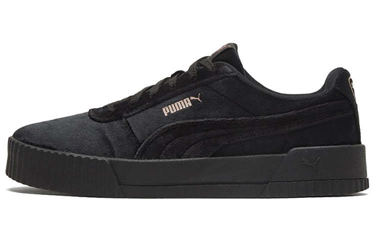 PUMA Carina Velvet Black/Gold Women's