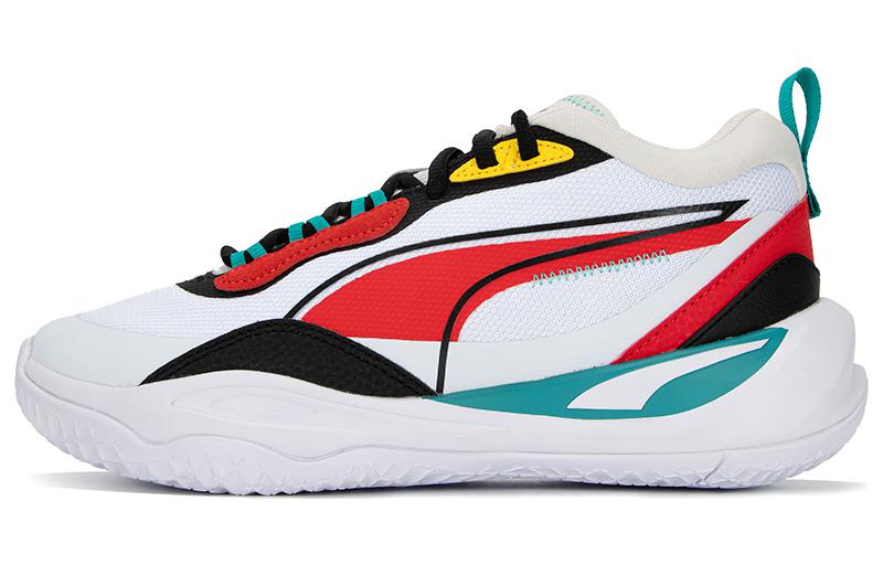 PUMA Playmaker 'White Red Black'