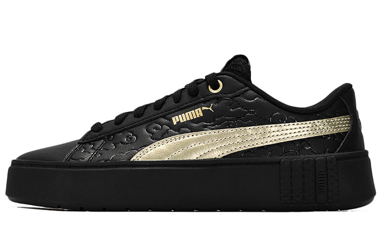PUMA Smash Platform V2 'Celestial   Black Team Gold' Women's
