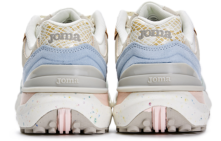 Joma Anti Slip Wear Resistant Low Top Casual Shoes Women's White Gray