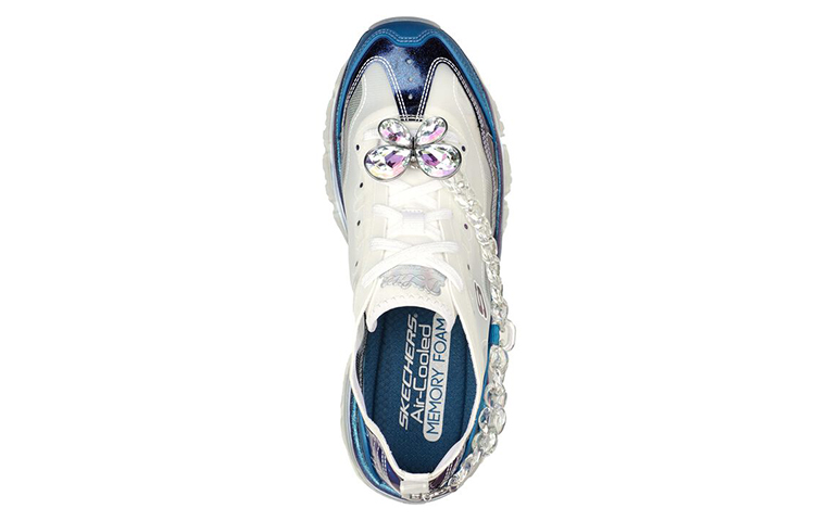 Skechers Dlites Crystal 'Floating Lady White Blue' Women's купить в интернет-магазине Yoocart с быстрой доставкой по России.