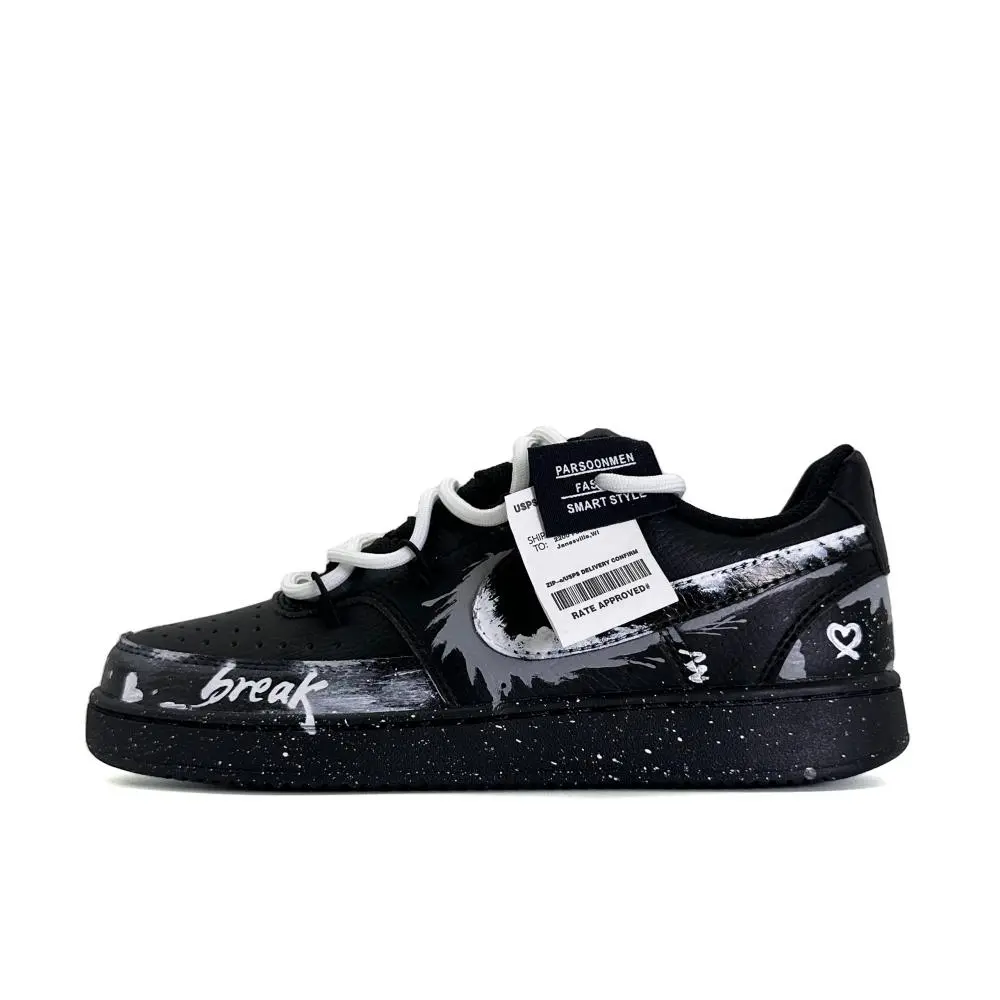 Nike Court Vision Low Skateboard Shoes Unisex Low top