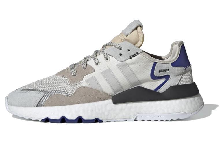 Adidas Nite Jogger Grey One Active Blue