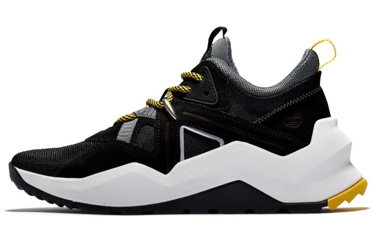 Timberland Madbury Mixed Media 'Black White Yellow' Women's