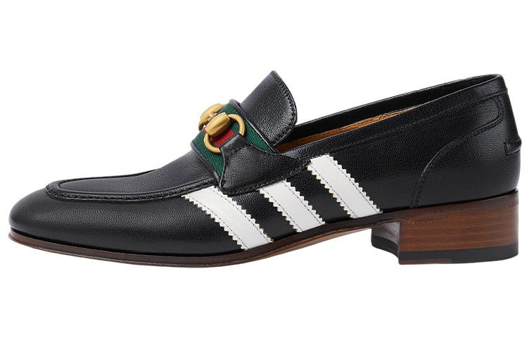 GUCCI Adidas X GUCCI Women's Loafer 'Black Leather' Women's