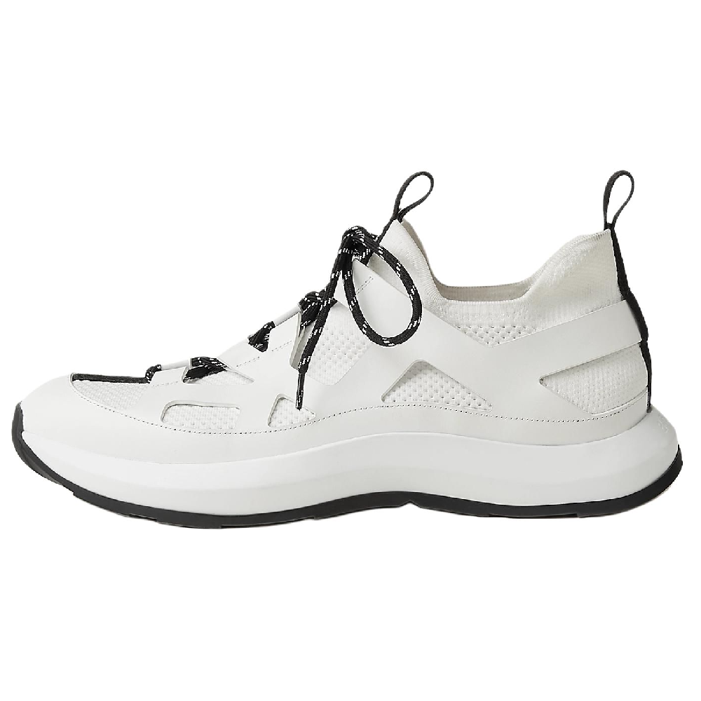 HERMES Katana Low Top Casual Shoes Men's White