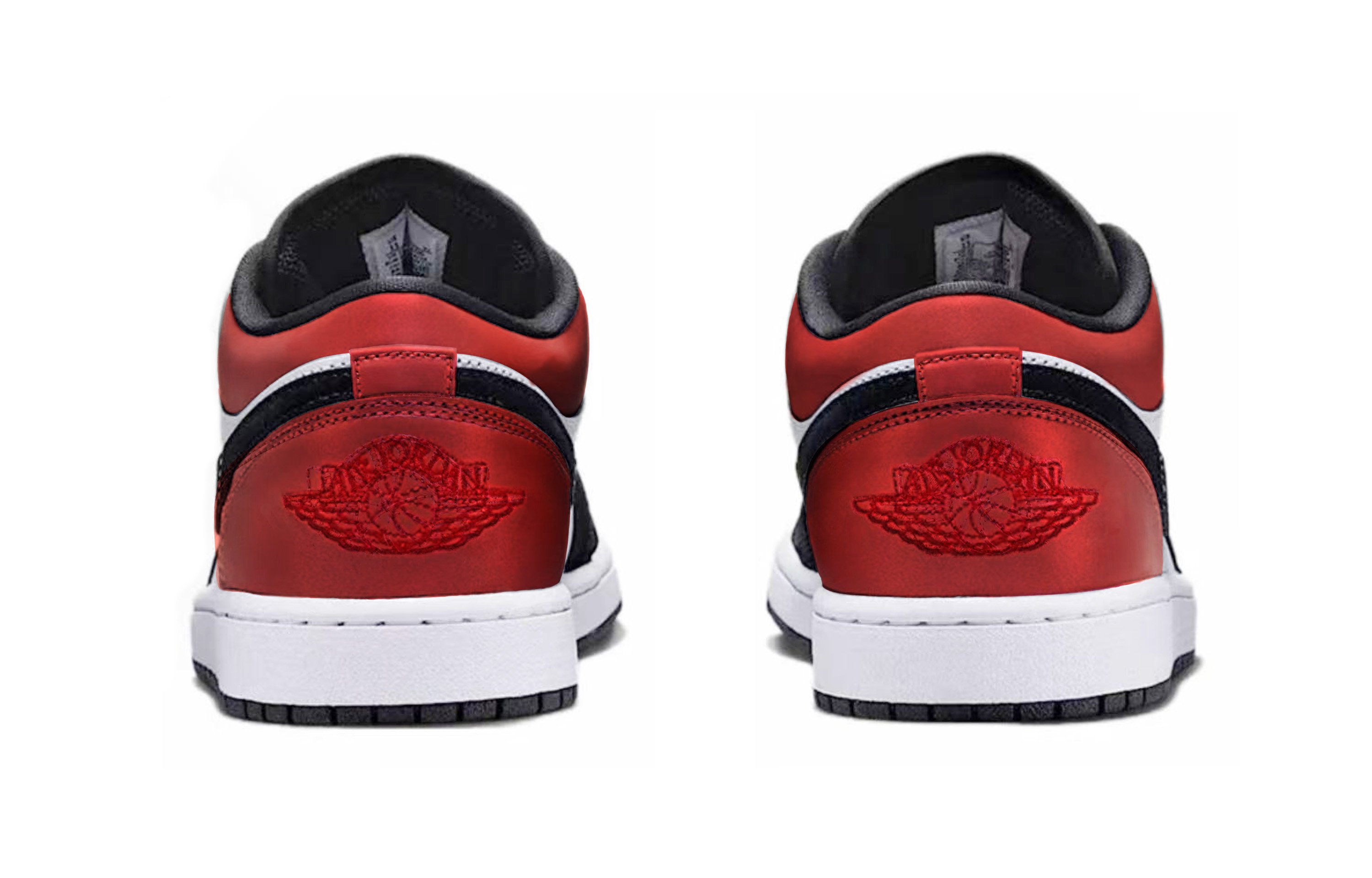 Jordan Air Jordan 1 Slip Resistant Abrasion Resistant Low top Vintage Basketball Shoes Unisex Black купить в интернет-магазине Yoocart с быстрой доставкой по России.