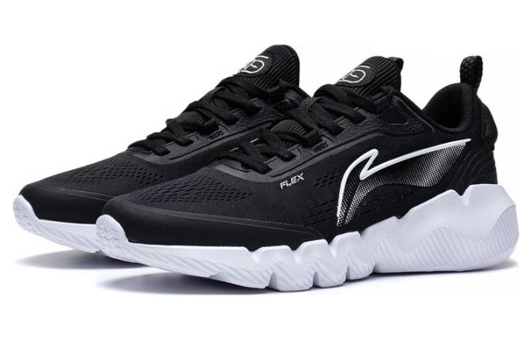 LiNing LN Fle Anti Slip Wear Resistant Low Top Casual Shoes Women's Black White купить в интернет-магазине Yoocart с быстрой доставкой по России.