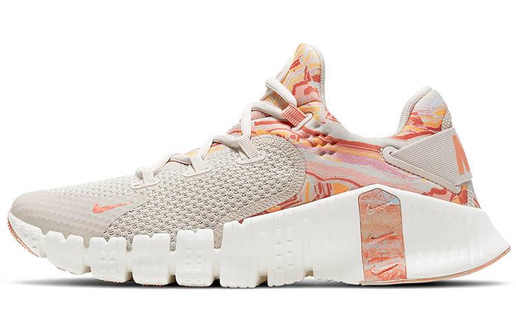 Nike Free Metcon 4 Desert Sand Crimson Bliss Women's