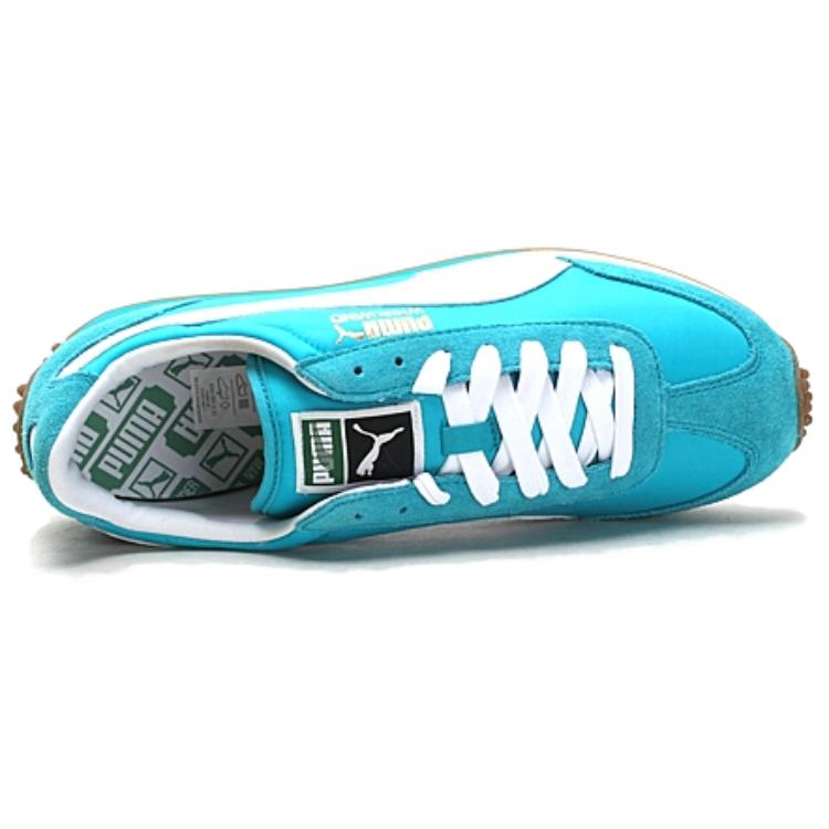 PUMA Whirlwind Classic Cushioned Slip-Resistant Abrasion-Resistant Breathable Low-Top Running Shoes Men's Blue White купить в интернет-магазине Yoocart с быстрой доставкой по России.