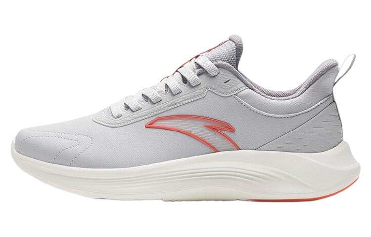 Anta Anti-Slip Wear-Resistant Low-Top Running Shoes Men's Gray White