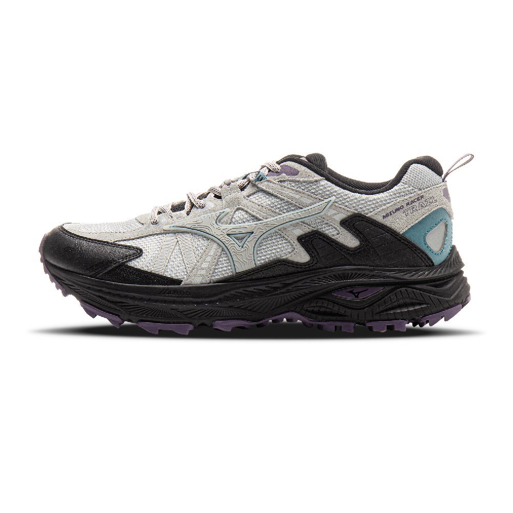 Mizuno Racer Trail Low Top Running Shoes Unisex Arctic Gray