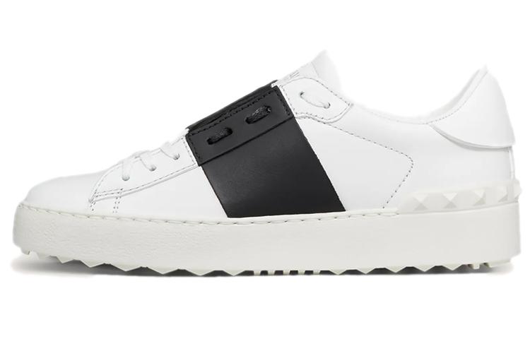 Valentino Women's Open Sneaker 'White Black'