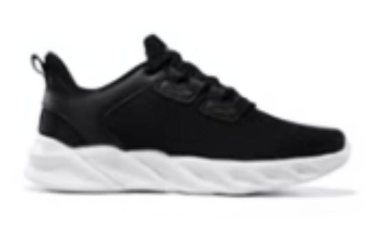 361° Slip-Resistant Breathable Low-Top Running Shoes Women's Black White