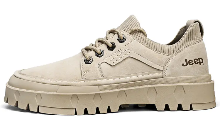 Jeep Work Boots Men's Low top Sand