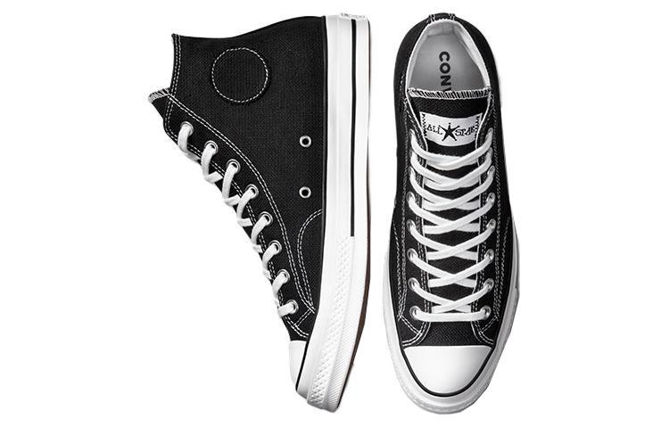 Converse X Stüssy Chuck 70 Hi 'Black/White' Sneakers купить в интернет-магазине Yoocart с быстрой доставкой по России.
